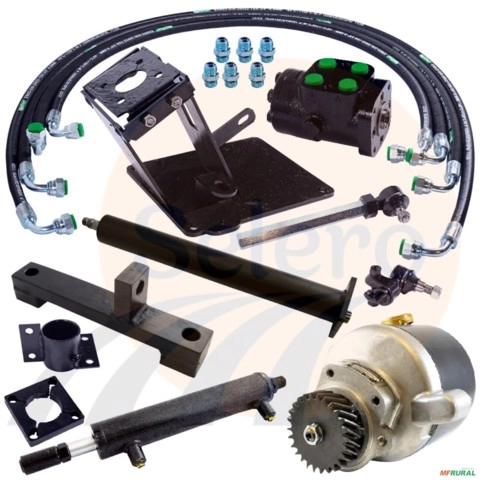 Kit de Direção Hidráulica para trator Ford 4610 Imagem Kit de Direção Hidráulica para trator Ford 4610