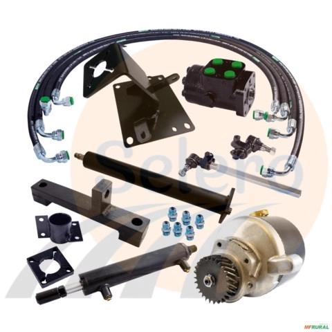 Kit de Direção Hidráulica para trator Ford 6600 Imagem Kit de Direção Hidráulica para trator Ford 6600