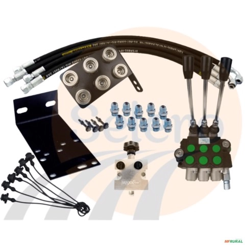 KIT COMANDO TRIPLO MASSEY FERGUSON 50x Imagem KIT COMANDO TRIPLO MASSEY FERGUSON 50x