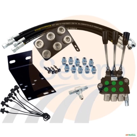 KIT COMANDO TRIPLO VALMET 60/62/80/86 Imagem KIT COMANDO TRIPLO VALMET 60/62/80/86