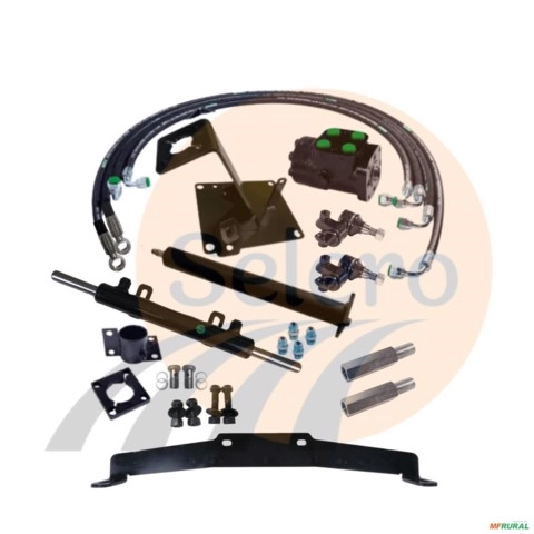 Kit de Direção Hidráulica para trator Ford Pistão Dianteiro 4600/4610 s/ bomba. Imagem Kit de Direção Hidráulica para trator Ford Pistão Dianteiro 4600/4610 s/ bomba.