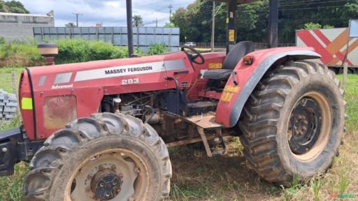 TRATOR DE PNEUS MASSEY FERGUSON 283 ANO 2008 – TRAÇADO Imagem TRATOR DE PNEUS MASSEY FERGUSON 283 ANO 2008 – TRAÇADO