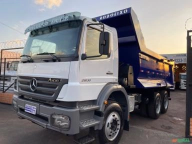 Caminhão Mercedes Benz (MB) AXOR 2831 TRAÇADO 6X4 CAÇAMBA BASCULANTE PISTÃO FRONTAL Imagem Caminhão Mercedes Benz (MB) AXOR 2831 TRAÇADO 6X4 CAÇAMBA BASCULANTE PISTÃO FRONTAL