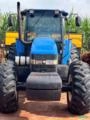 Trator Agrícola New Holland TM 150 cabinado 2008 Imagem Trator Agrícola New Holland TM 150 cabinado 2008