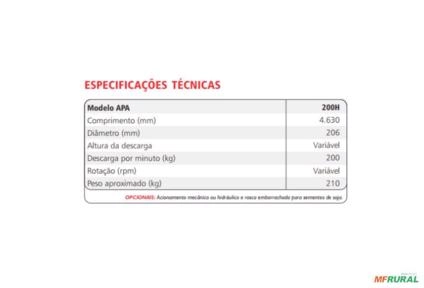 Imagem Abastecedor de Plantadeira APA | AGRIMEC Imagem Abastecedor de Plantadeira APA | AGRIMEC