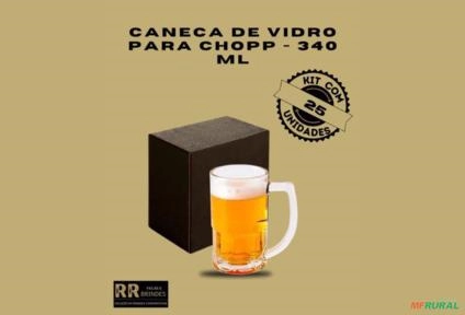 Caneca de Vidro para Chopp ou Cerveja - Brinde Corporativo Imagem Caneca de Vidro para Chopp ou Cerveja - Brinde Corporativo