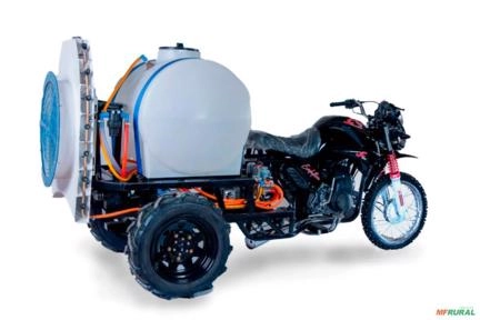 Imagem Triciclo com Pulverizador Turbo Imagem Triciclo com Pulverizador Turbo
