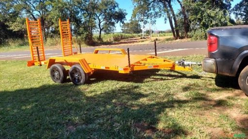 CARRETA PARA BOBCAT Imagem CARRETA PARA BOBCAT