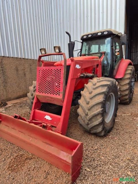 Trator Massey Ferguson 7180 - Ano 2011 + Conjunto Lamina Imagem Trator Massey Ferguson 7180 - Ano 2011 + Conjunto Lamina