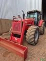 Trator Massey Ferguson 7180 - Ano 2011 + Conjunto Lamina Imagem Trator Massey Ferguson 7180 - Ano 2011 + Conjunto Lamina