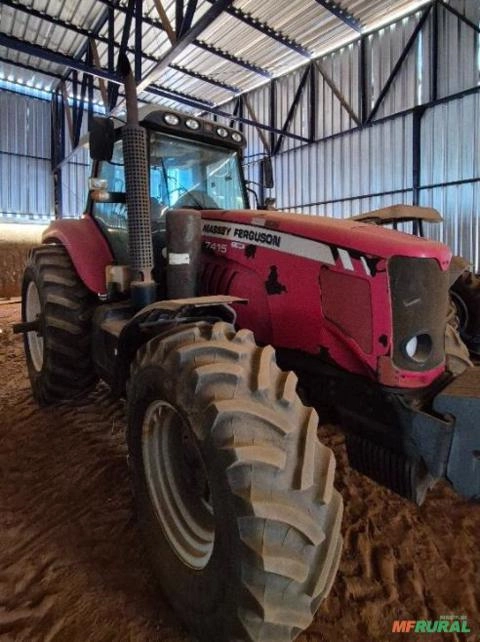 Trator Massey Ferguson 7415 Imagem Trator Massey Ferguson 7415