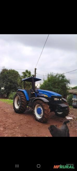 Trator New Holland TM 140 2003 Imagem Trator New Holland TM 140 2003