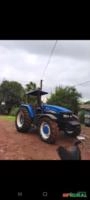 Trator New Holland TM 140 2003 Imagem Trator New Holland TM 140 2003