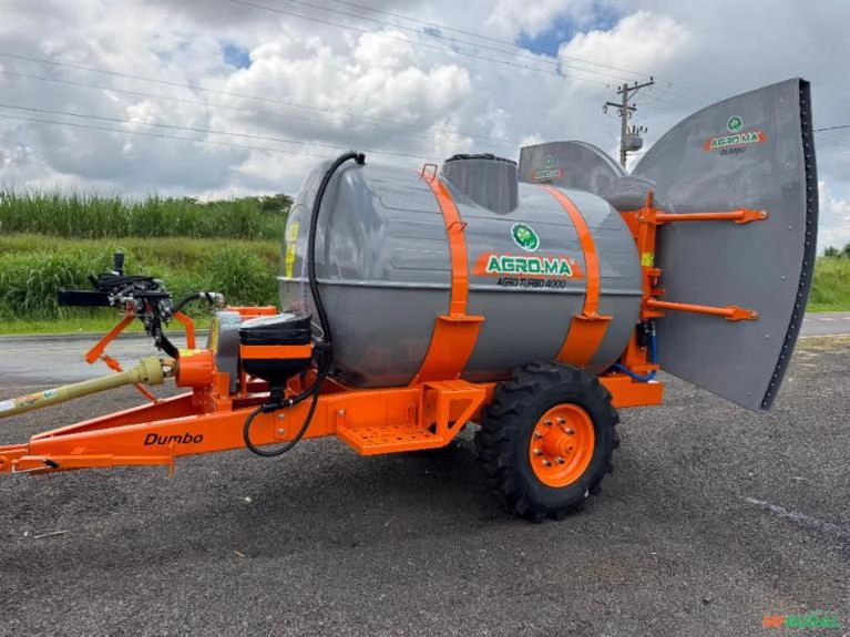 Pulverizador Atomizador Agro Turbo 4000 Dumbo Imagem Pulverizador Atomizador Agro Turbo 4000 Dumbo