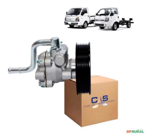 Bomba de Direção Hidráulica Hyundai HR 2.5 / Kia Bongo K2500 2013 Imagem Bomba de Direção Hidráulica Hyundai HR 2.5 / Kia Bongo K2500 2013