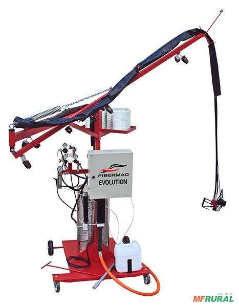 Maquina industrial laminadora de fibra de vidro Imagem Maquina industrial laminadora de fibra de vidro