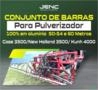 Conjunto de Barras para pulverizador 100% em alumínio 46 a 54 Metros Imagem Conjunto de Barras para pulverizador 100% em alumínio 46 a 54 Metros