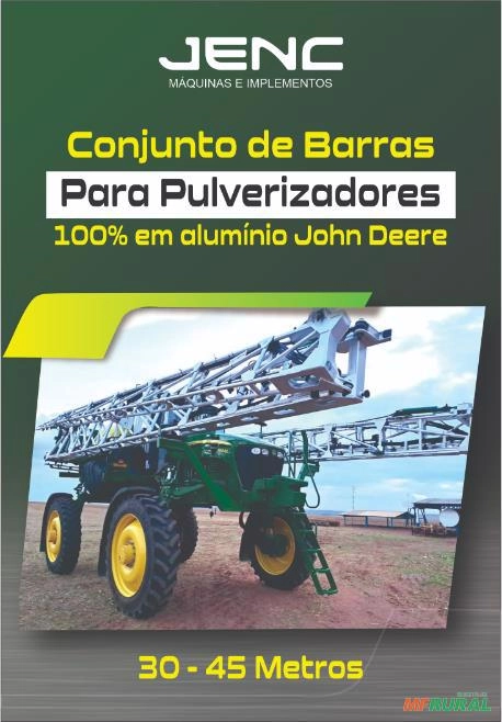 Barra para pulverizador Jonh Deere 30 a 45 metros Imagem Barra para pulverizador Jonh Deere 30 a 45 metros