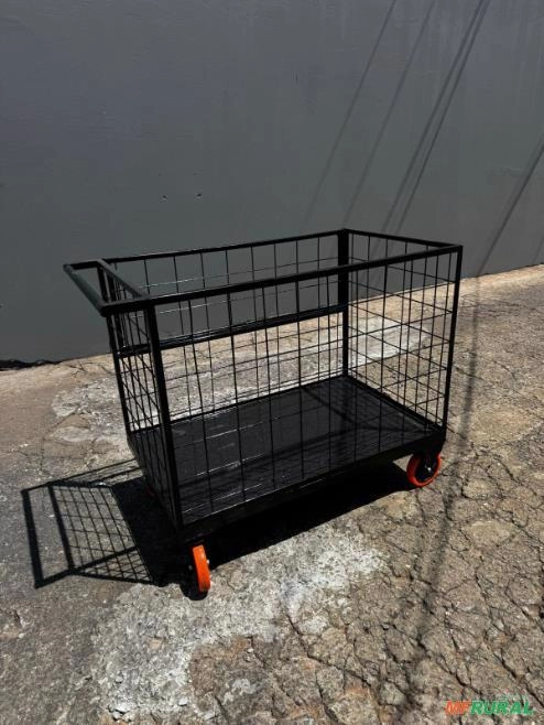 Carrinho Industrial Reforçado Imagem Carrinho Industrial Reforçado