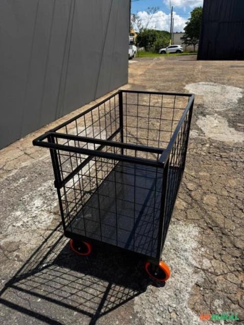 Imagem Carrinho Industrial Reforçado Imagem Carrinho Industrial Reforçado