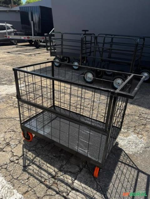 Imagem Carrinho Industrial Reforçado Imagem Carrinho Industrial Reforçado