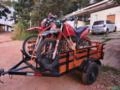 Carreta Fazendinha Mista p/ Carga e 2 Motos Imagem Carreta Fazendinha Mista p/ Carga e 2 Motos