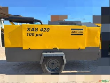 Compressor atlas copco XAS 420 ( 900 pcm ) Imagem Compressor atlas copco XAS 420 ( 900 pcm )