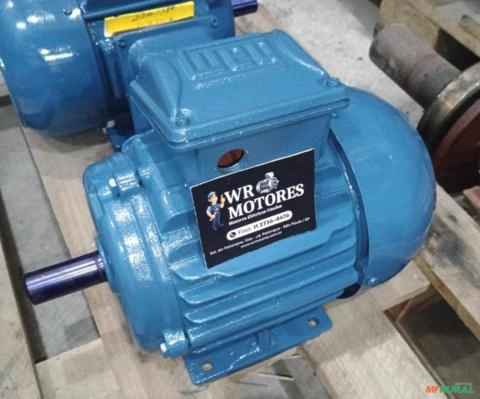 MOTOR WEG W22 TRIFÁSICO 2CV 4POLOS (1750RPM) 220/380 CAIXA TOPO Imagem MOTOR WEG W22 TRIFÁSICO 2CV 4POLOS (1750RPM) 220/380 CAIXA TOPO