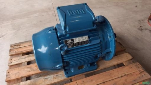 MOTOR WEG TRIFÁSICO W22 20CV 4POLOS (1750RPM)220/380 CAIXA TOPO Imagem MOTOR WEG TRIFÁSICO W22 20CV 4POLOS (1750RPM)220/380 CAIXA TOPO