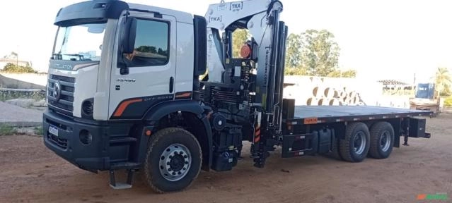 Caminhão Munck VW 33.480 Constellation Off-Road 23/24 Imagem Caminhão Munck VW 33.480 Constellation Off-Road 23/24