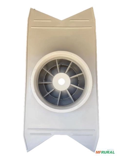 Turbina Bilateral 2,92m Ventilador Em Fibra De Vidro (PRFV) Imagem Turbina Bilateral 2,92m Ventilador Em Fibra De Vidro (PRFV)