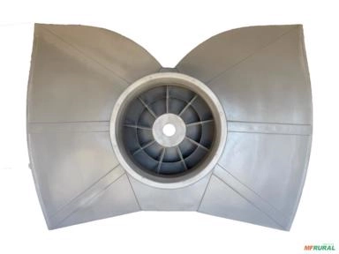 Turbina Dumbão Com Ventilador 850 Mm Em Fibra De Vidro (PRFV) Imagem Turbina Dumbão Com Ventilador 850 Mm Em Fibra De Vidro (PRFV)