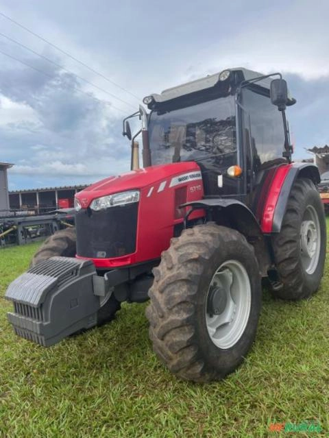 Trator Massey Ferguson 5710, único dono sem detalhes Imagem Trator Massey Ferguson 5710, único dono sem detalhes
