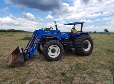 Trator New Holland 7630 110 cv 2018 com Carregador Frontal MX U309 Imagem Trator New Holland 7630 110 cv 2018 com Carregador Frontal MX U309