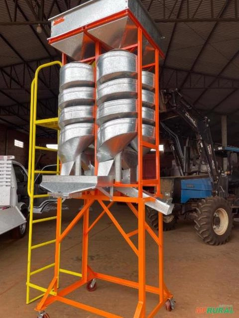 KIT CLASSIFICADOR ESPIRAL DE GRÃOS SIMPLES OU DUPLO Imagem KIT CLASSIFICADOR ESPIRAL DE GRÃOS SIMPLES OU DUPLO