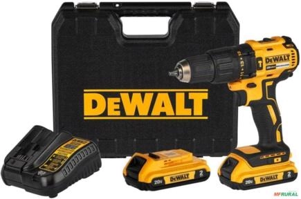 Parafusadeira de Impacto Dewalt 20v com 2 baterias e maleta DCD7781D2 Imagem Parafusadeira de Impacto Dewalt 20v com 2 baterias e maleta DCD7781D2