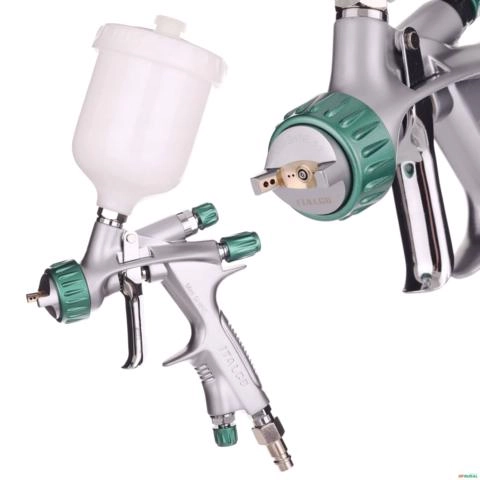 Imagem Italco Mini Shine HVLP 1.2mm 250ml Pintura Profissional Acabamento Preciso e Economia de Tinta Imagem Italco Mini Shine HVLP 1.2mm 250ml Pintura Profissional Acabamento Preciso e Economia de Tinta