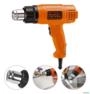 Black Decker HG1500-B2 Soprador Térmico 1500 W 220 V calor rápido e controle profissional Imagem Black Decker HG1500-B2 Soprador Térmico 1500 W 220 V calor rápido e controle profissional