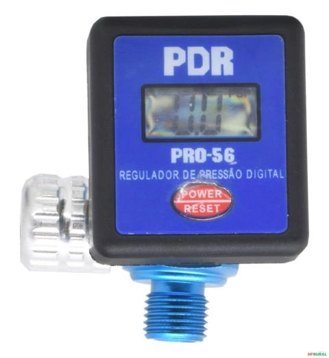 PRO-56 Regulador de Pressão de ar com Manômetro Digital Imagem PRO-56 Regulador de Pressão de ar com Manômetro Digital