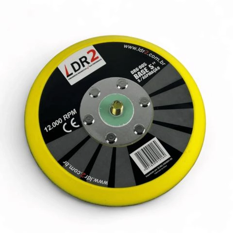 DR6-005 Base para Lixadeira Roto Orbital 5 "Sem Aspiração" Imagem DR6-005 Base para Lixadeira Roto Orbital 5 "Sem Aspiração"