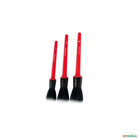 Kit 3 pinceis super macios para uso interno Imagem Kit 3 pinceis super macios para uso interno