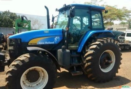 Trator New Holland NH T6020 ano 2011Cabinado Imagem Trator New Holland NH T6020 ano 2011Cabinado