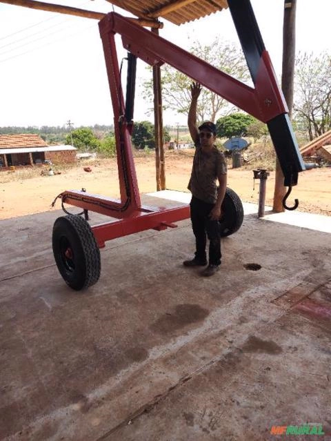 Guincho de arrasto para big bag Imagem Guincho de arrasto para big bag