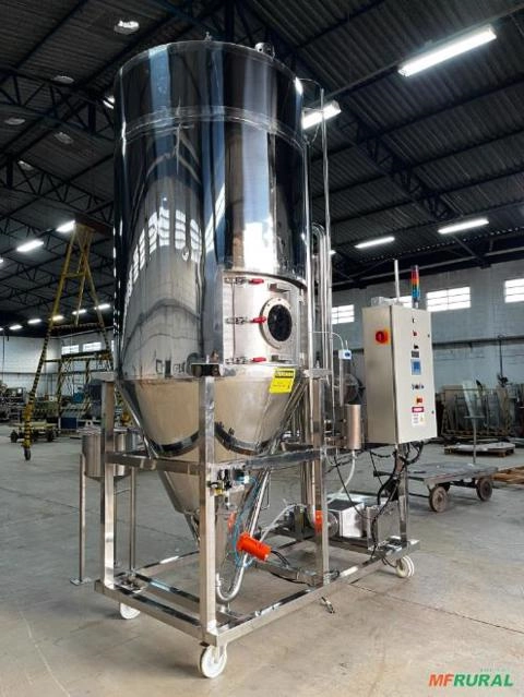 Spray Dryer Piloto Industrial em Inox – Globe Systems GS10.5 Imagem Spray Dryer Piloto Industrial em Inox – Globe Systems GS10.5