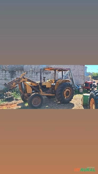 Valmet 85 com direção hidráulica e lâmina Imagem Valmet 85 com direção hidráulica e lâmina