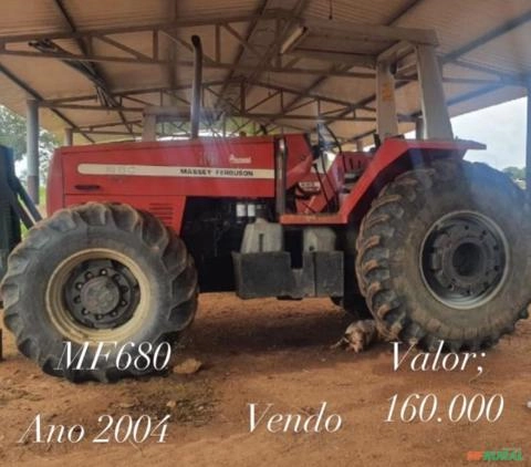 Trator MF 680 Imagem Trator MF 680