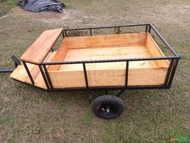 Carretinha para Motocultivador Imagem Carretinha para Motocultivador