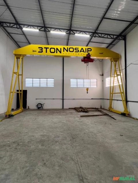 Pórtico Rolante Motorizado 3 Toneladas Imagem Pórtico Rolante Motorizado 3 Toneladas