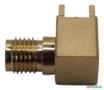 10x Conector Coaxial Fêmea - Sma 90 Graus - Cor: Dourado Imagem 10x Conector Coaxial Fêmea - Sma 90 Graus - Cor: Dourado