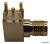 10x Conector Coaxial Fêmea - Sma 90 Graus - Cor: Dourado Imagem 10x Conector Coaxial Fêmea - Sma 90 Graus - Cor: Dourado